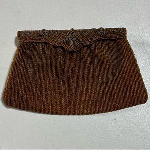 Walborg Vintage Glass Beaded Clutch